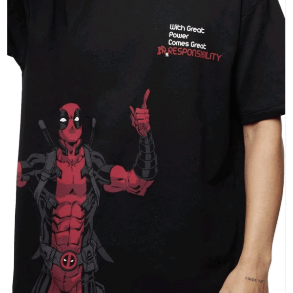 DEAD POOL irresponsible oversized