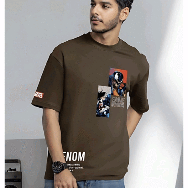 Eddie Brock printed oversized